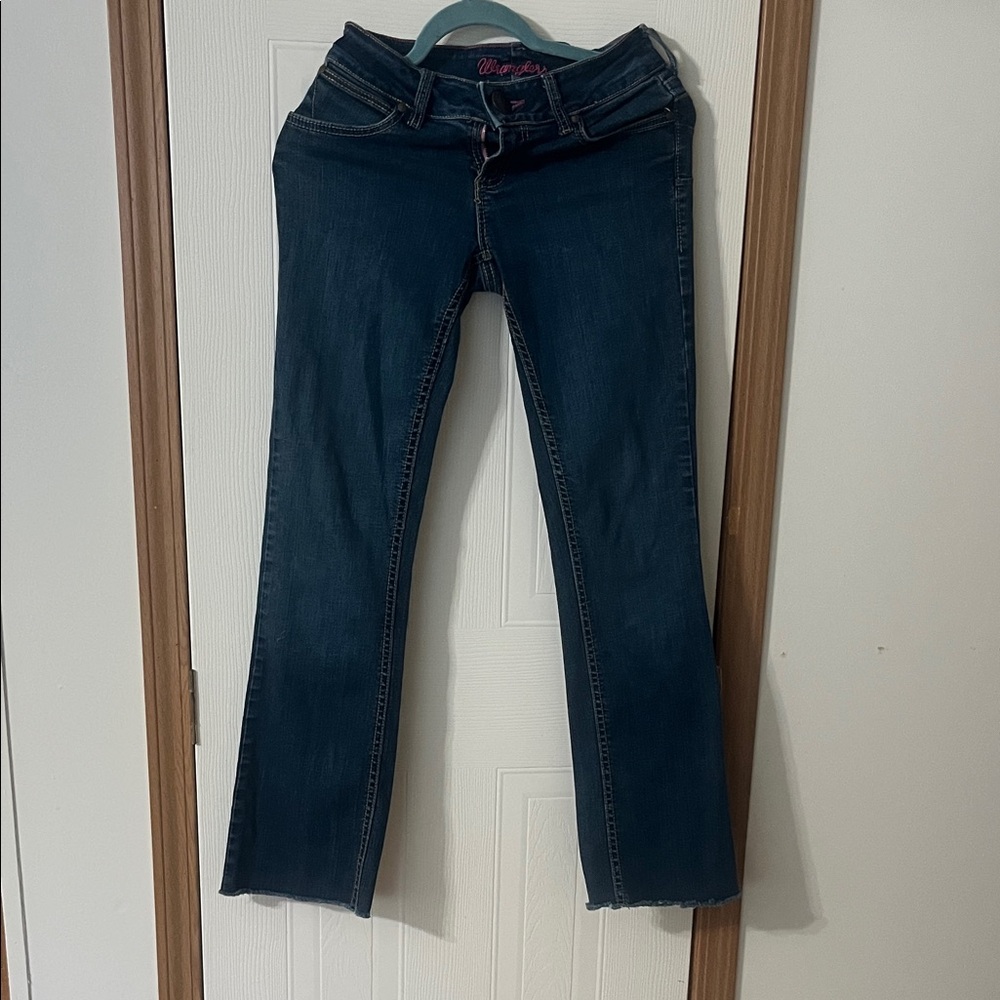 Wrangler Women's Dark Blue Boot Cut Jeans